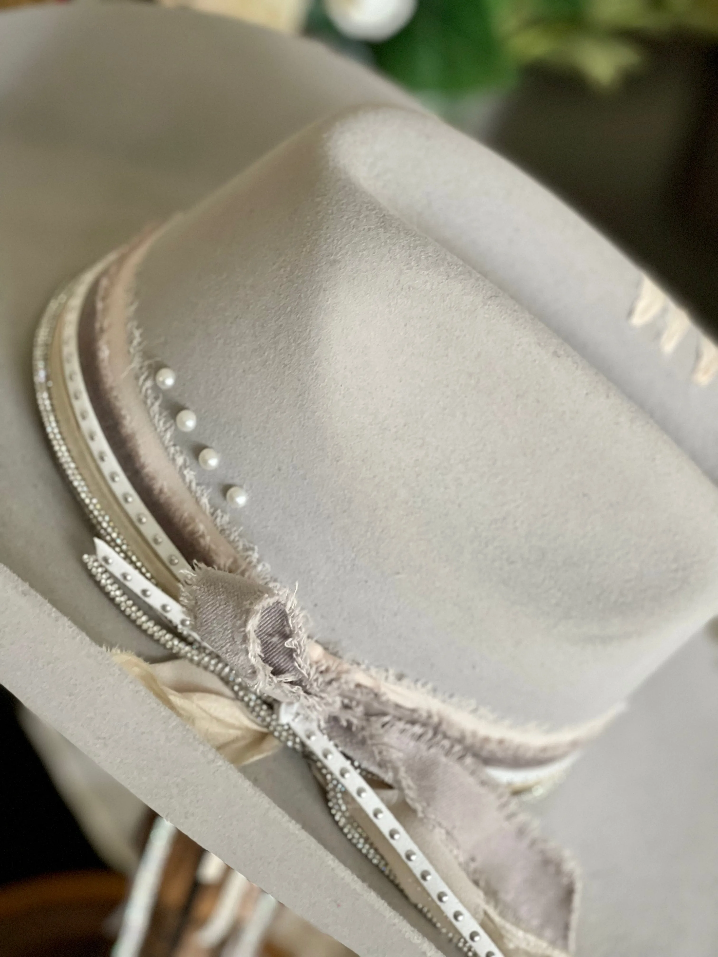 Customized Cowboy Hat - The Heather