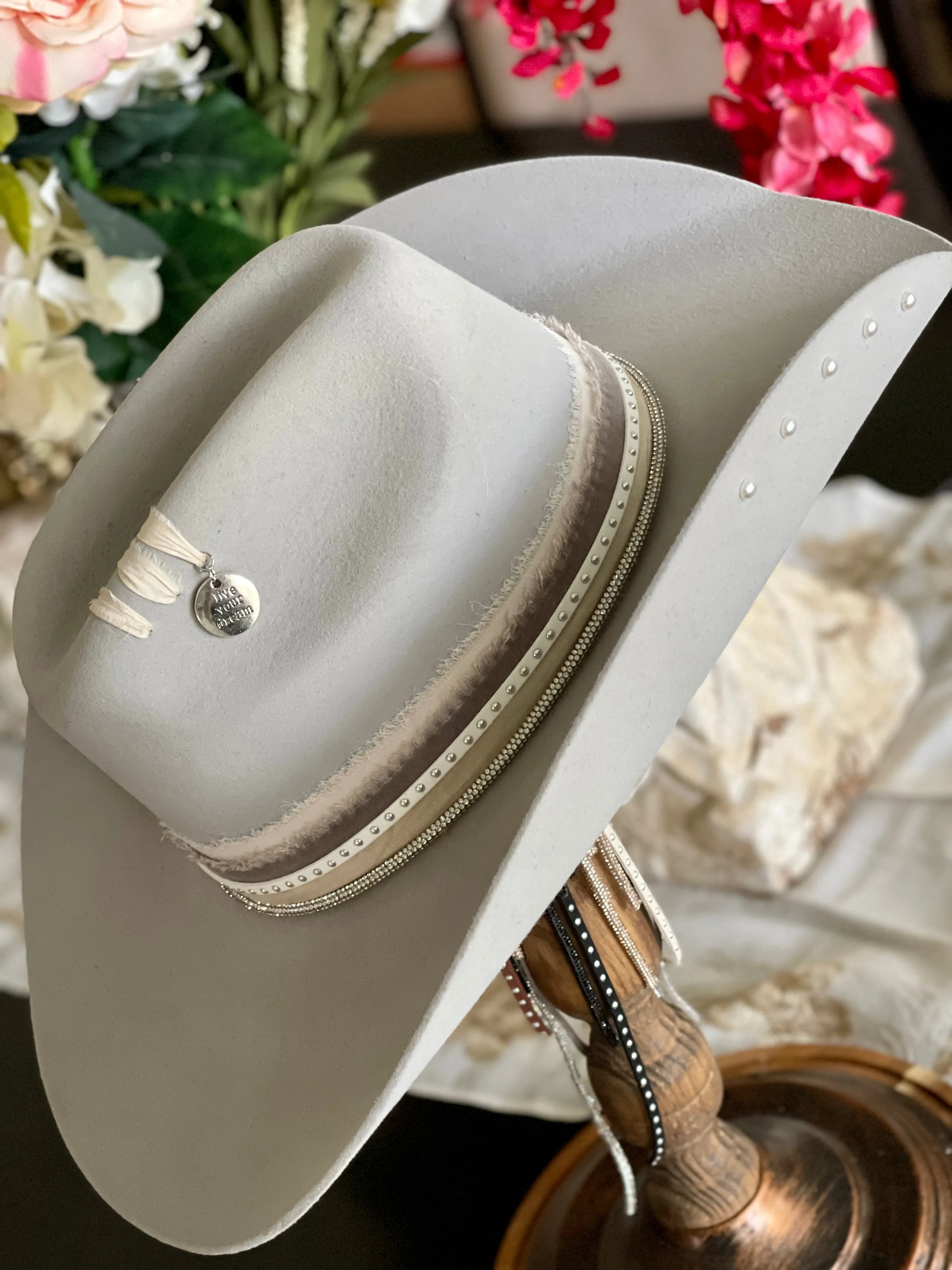 Customized Cowboy Hat - The Heather