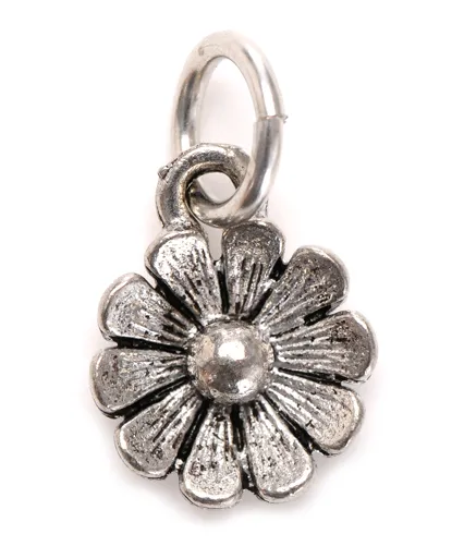 Daisy Charm Silver or Gold