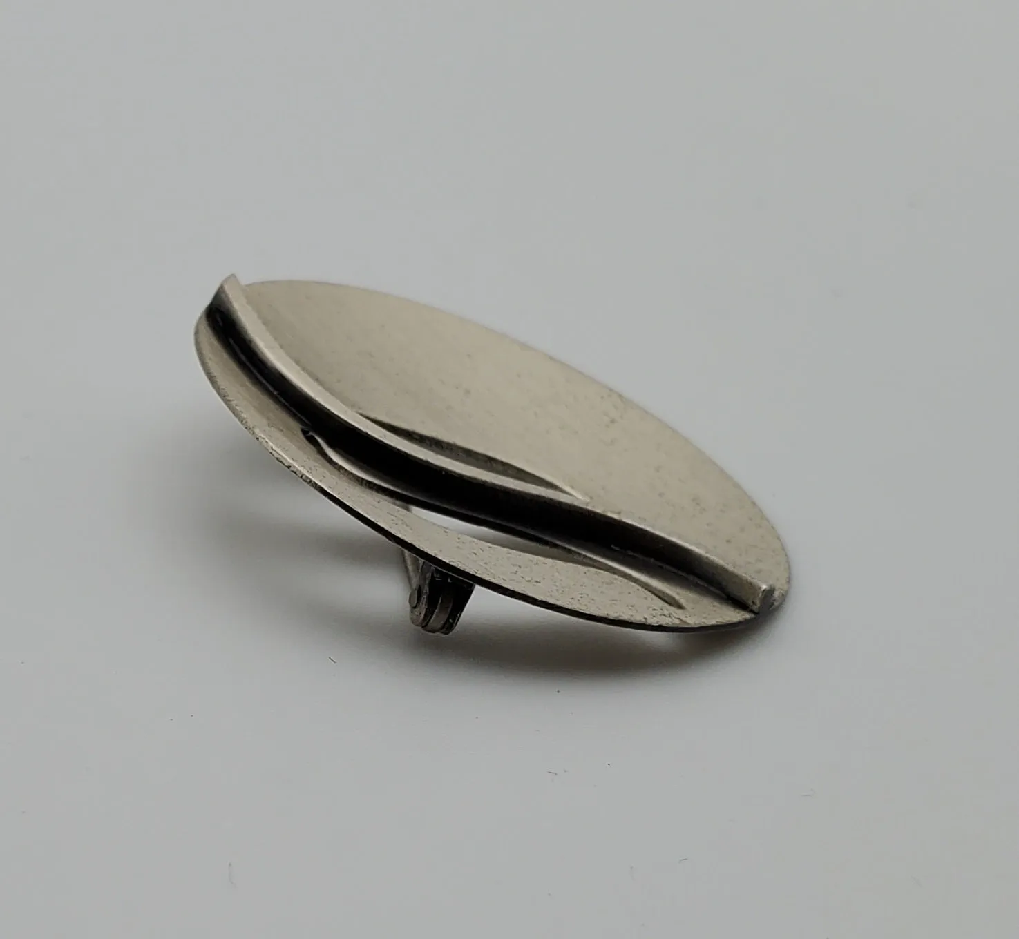 Danecraft - Vintage Modern Design Sterling Silver Brooch