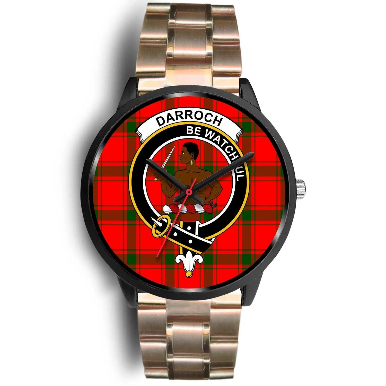 Darroch Clan Badge Tartan Black Watch