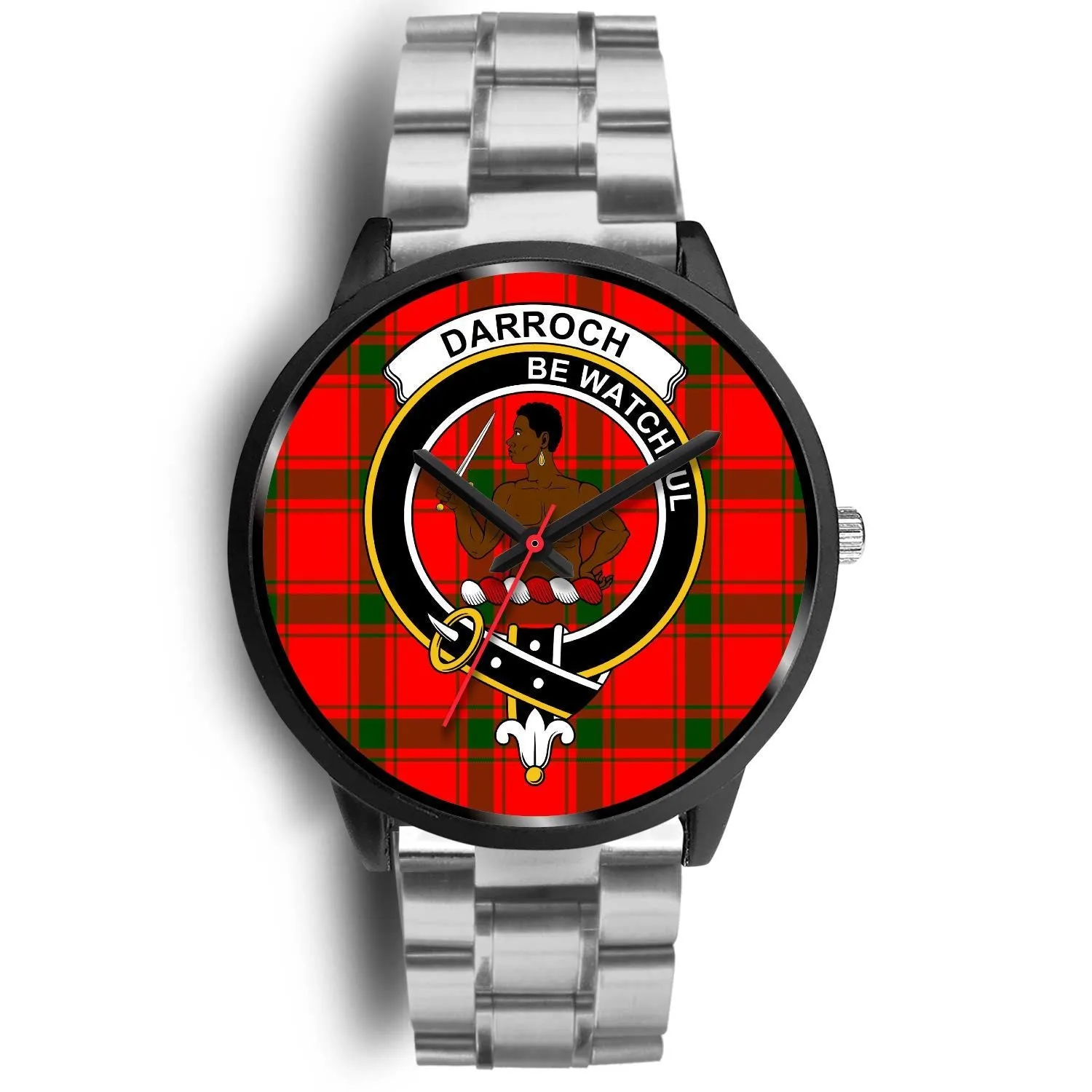 Darroch Clan Badge Tartan Black Watch