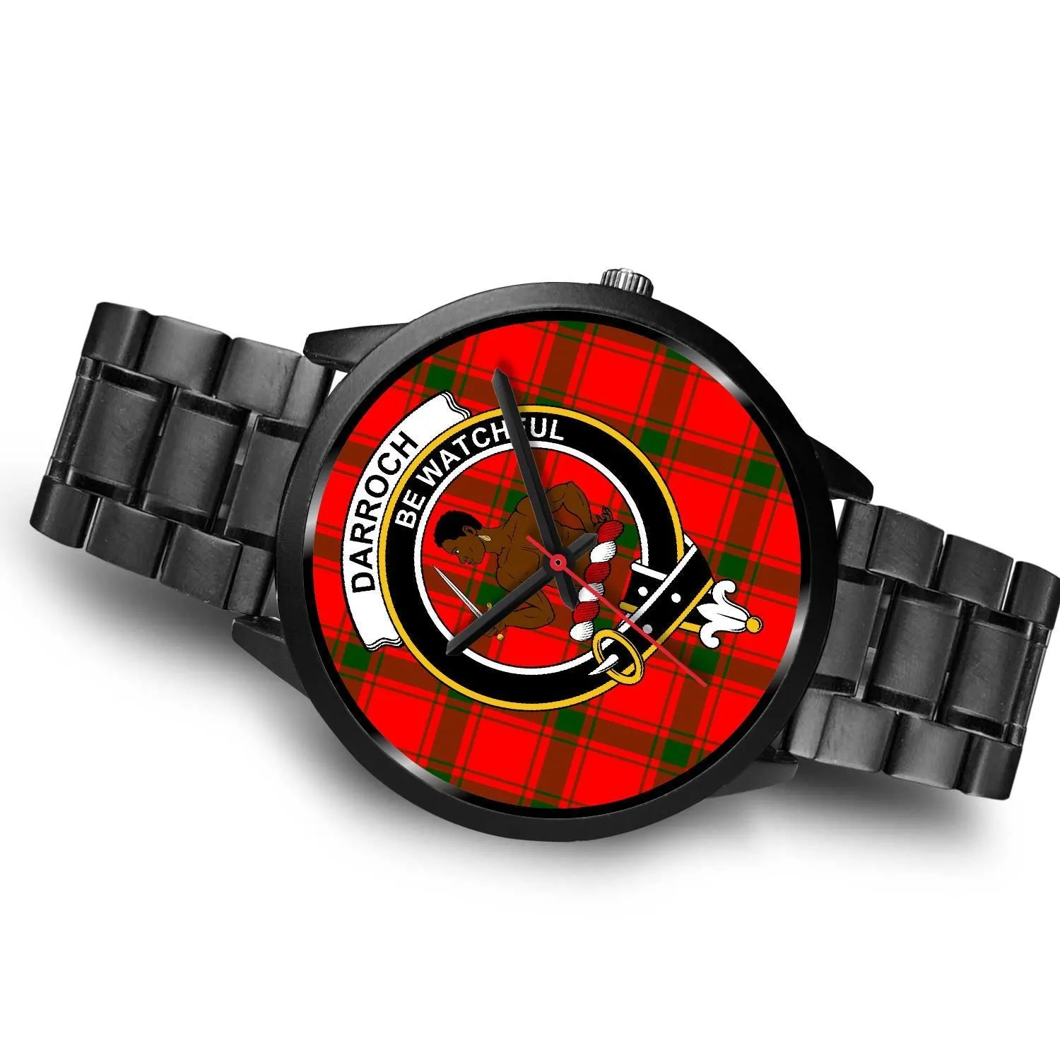 Darroch Clan Badge Tartan Black Watch