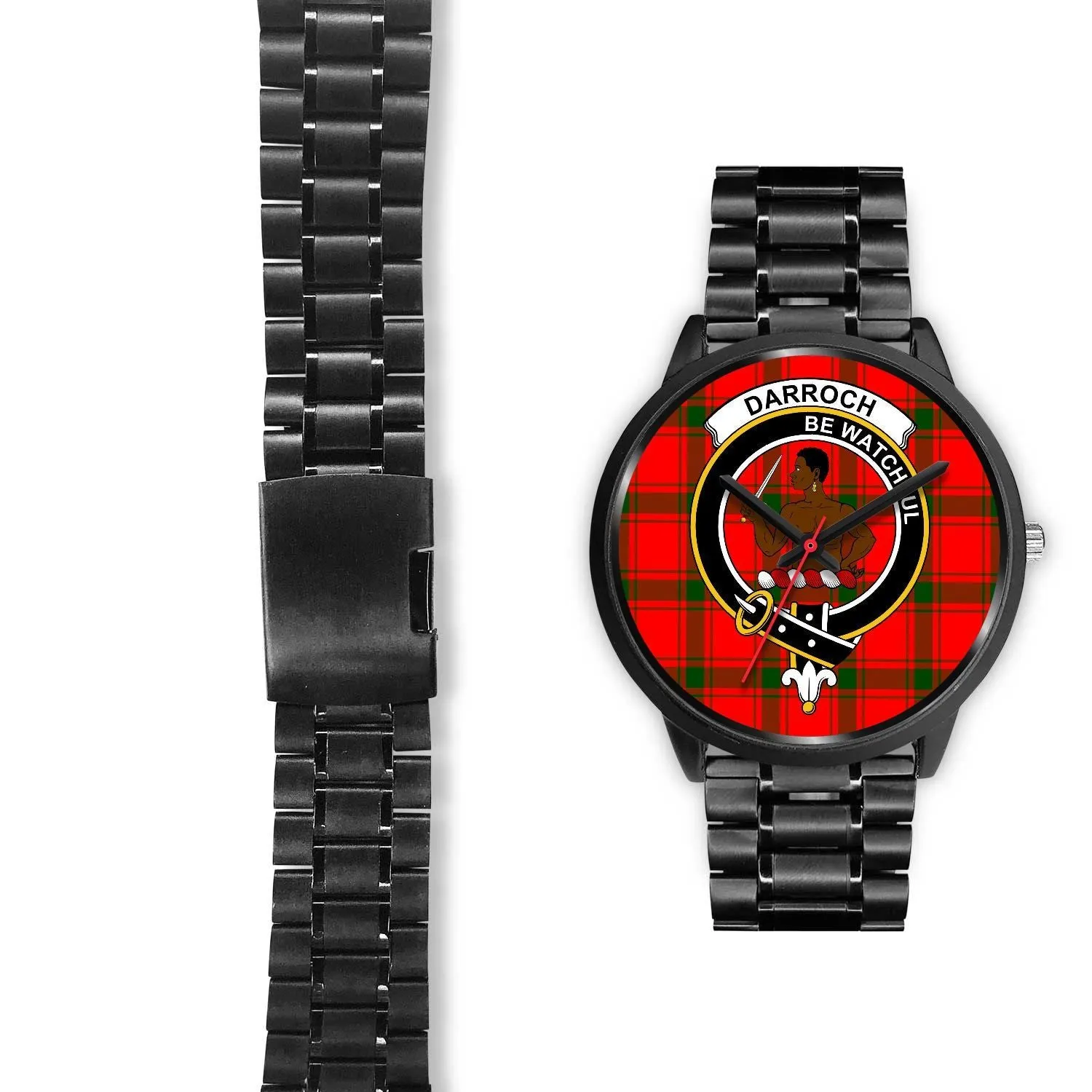 Darroch Clan Badge Tartan Black Watch