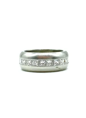 Diamond and Platinum Eternity Band