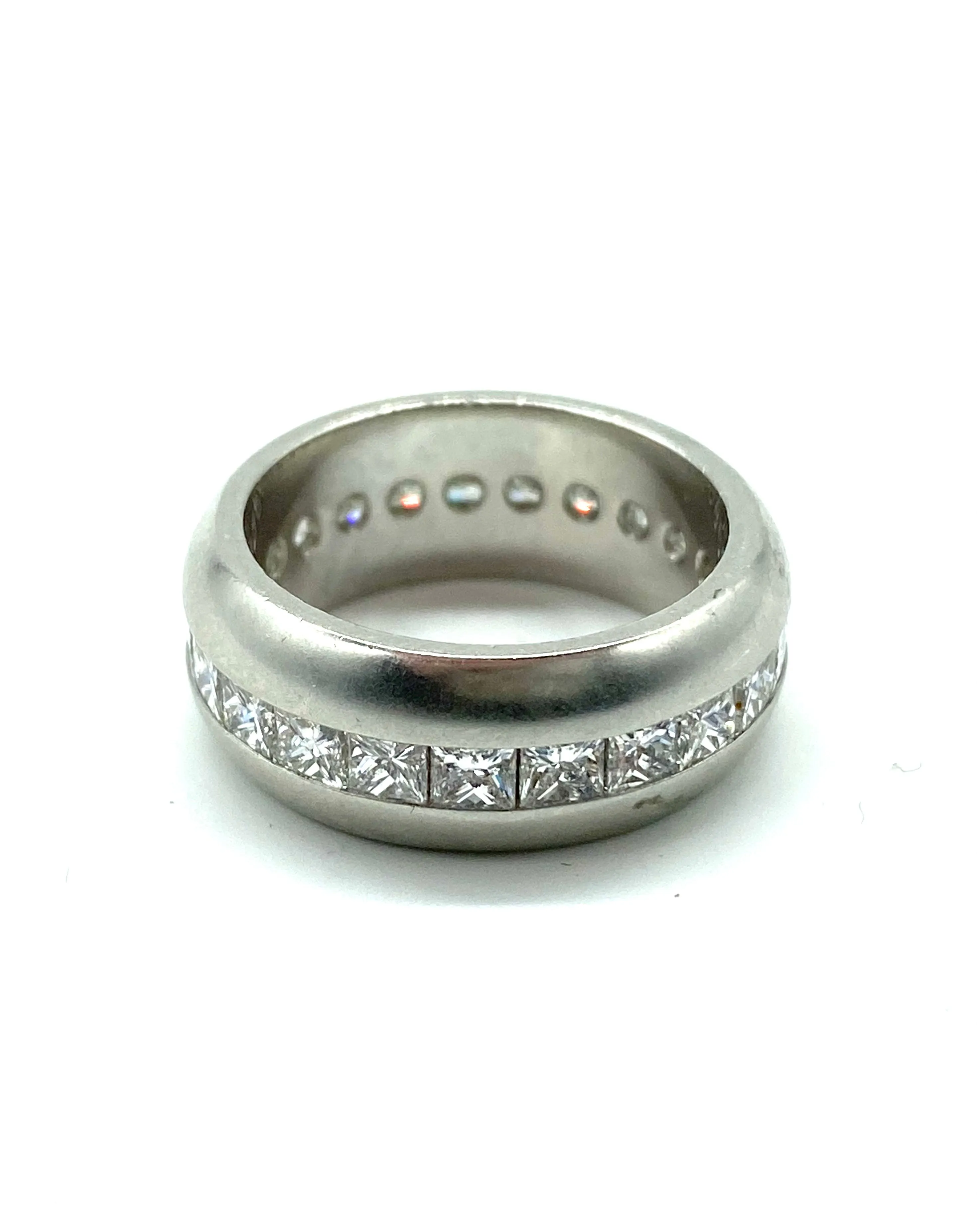 Diamond and Platinum Eternity Band