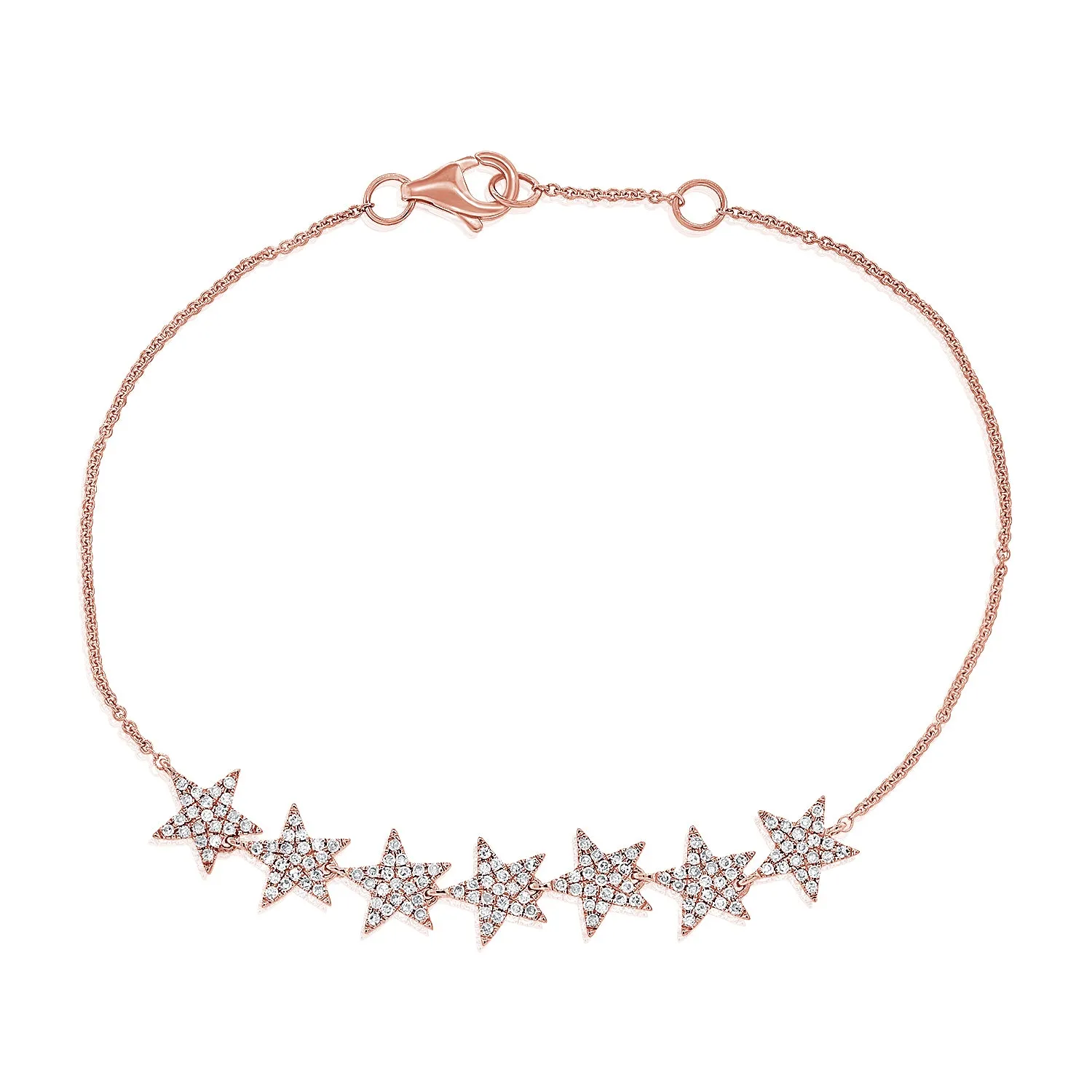 Diamond Multi-Star Bracelet