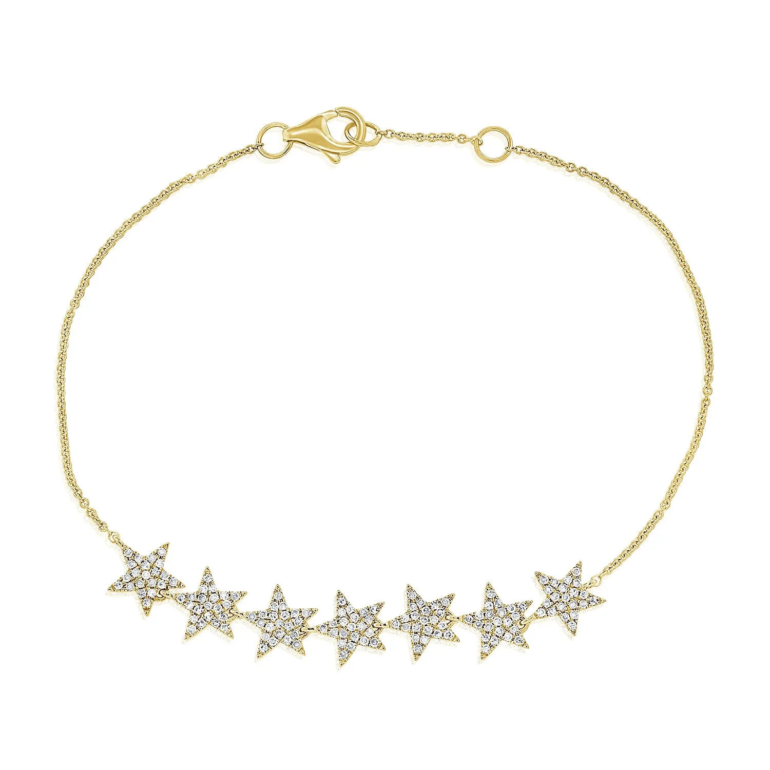 Diamond Multi-Star Bracelet