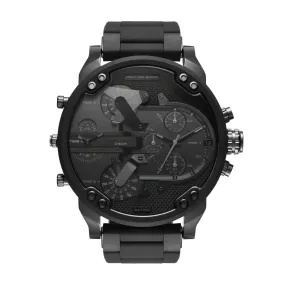 Diesel Mr. Daddy 2.0 Quartz Stainless Steel and Silicone Chronograph Watch