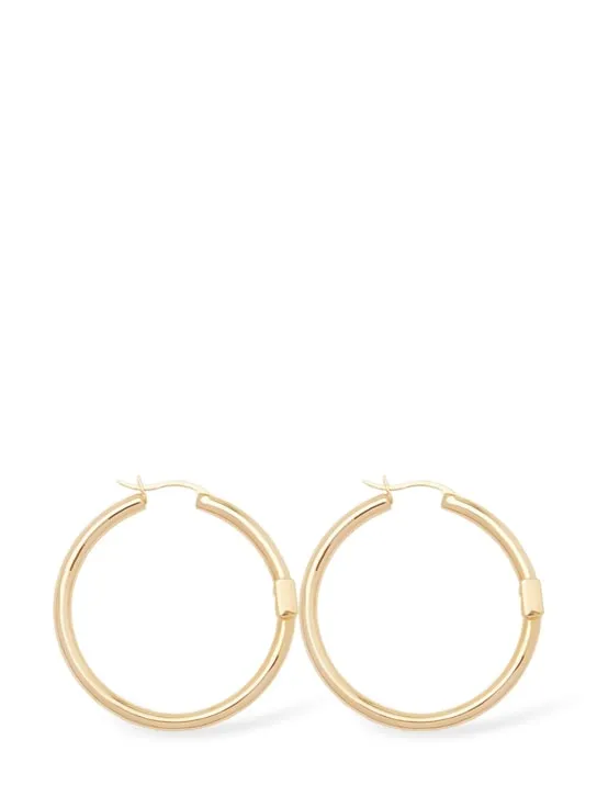 Dolce&amp;Gabbana   DG logo creole earrings 