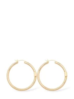 Dolce&amp;Gabbana   DG logo creole earrings 