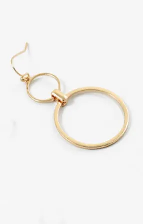 Double Circle Earrings