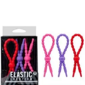 Elastic Erection Cock Ring Set