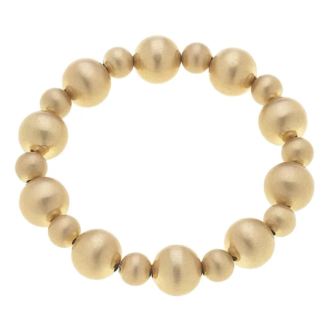 Ember Ball Bead Stretch Bracelet