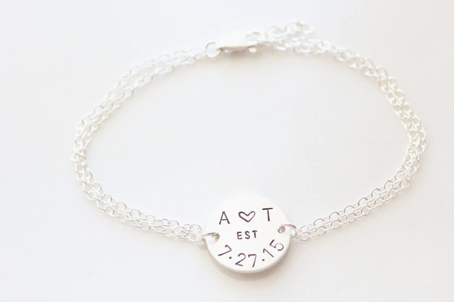 est. bracelet {sterling silver}