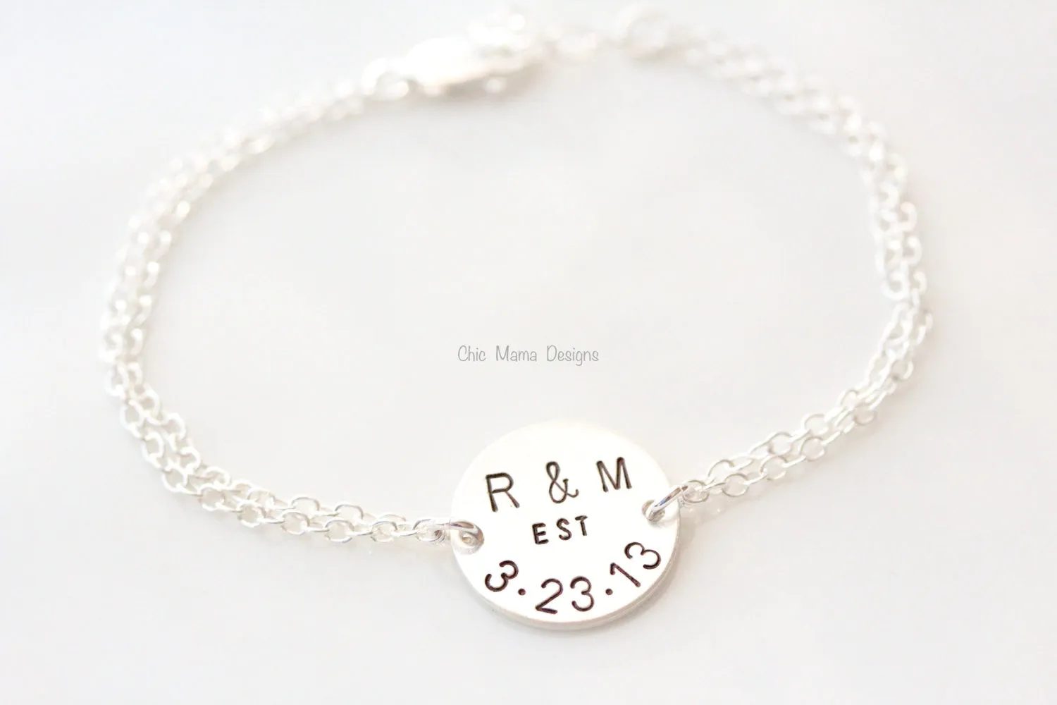 est. bracelet {sterling silver}