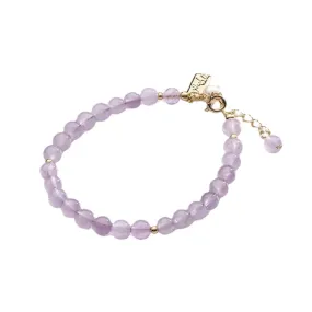 Fortune's Favor Amethyst Bracelet - Sterling Silver Design for Women