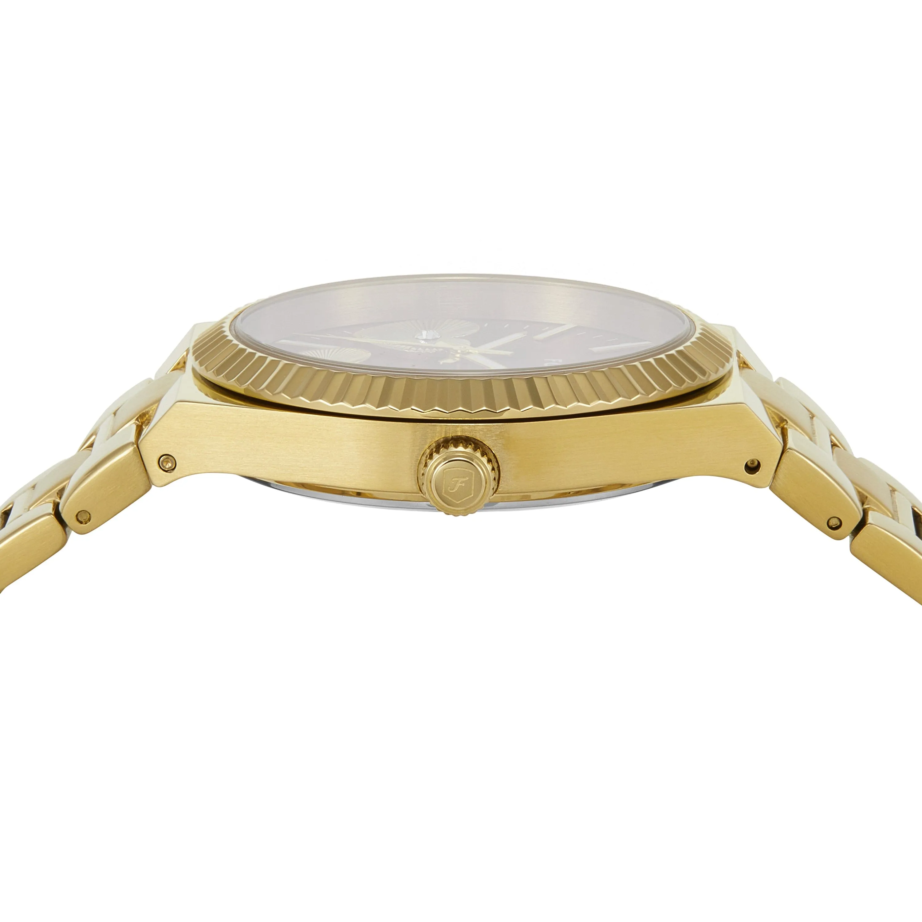 Fossil Scarlette Three-Hand Gold-Tone Stainless Steel Watch ES5325