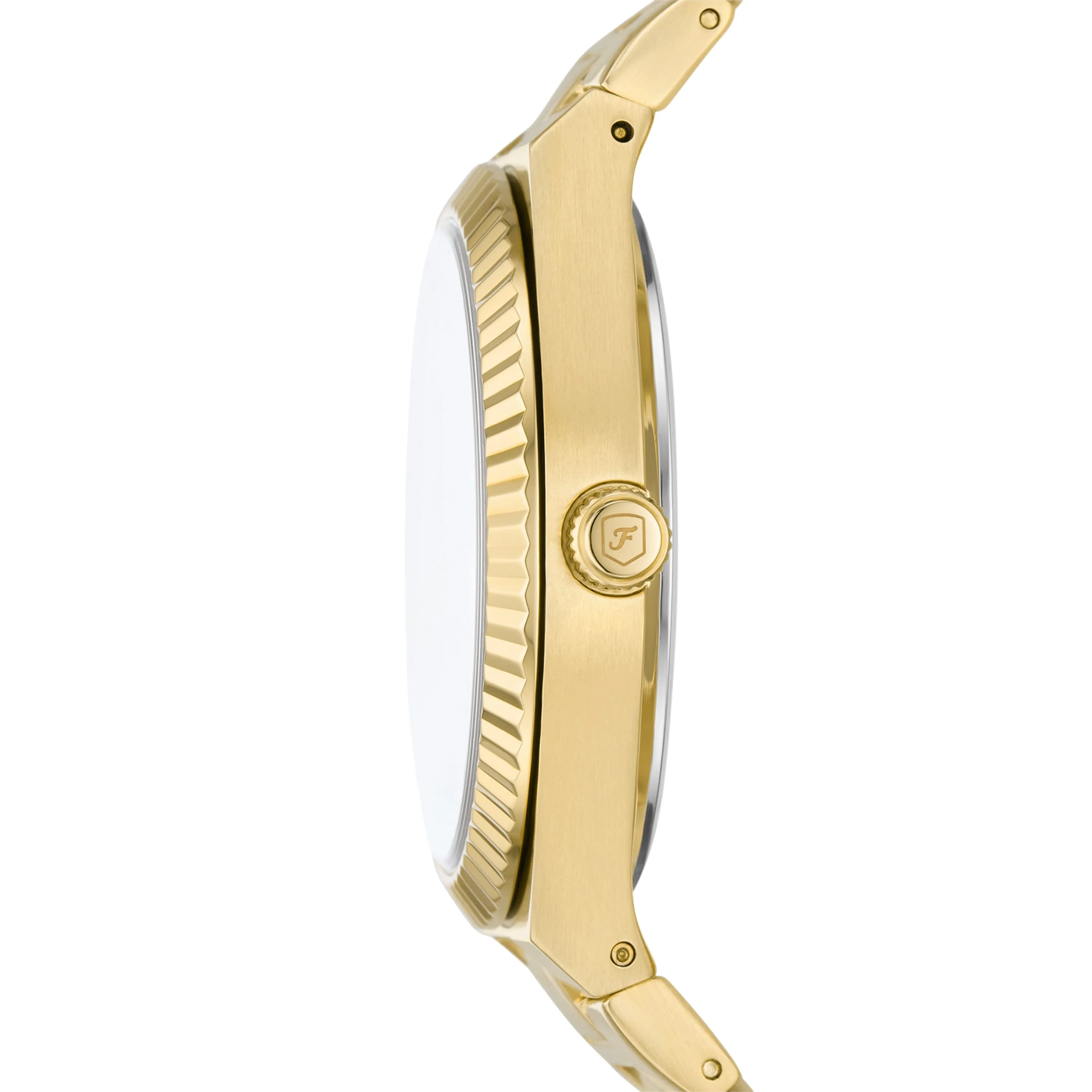 Fossil Scarlette Three-Hand Gold-Tone Stainless Steel Watch ES5325