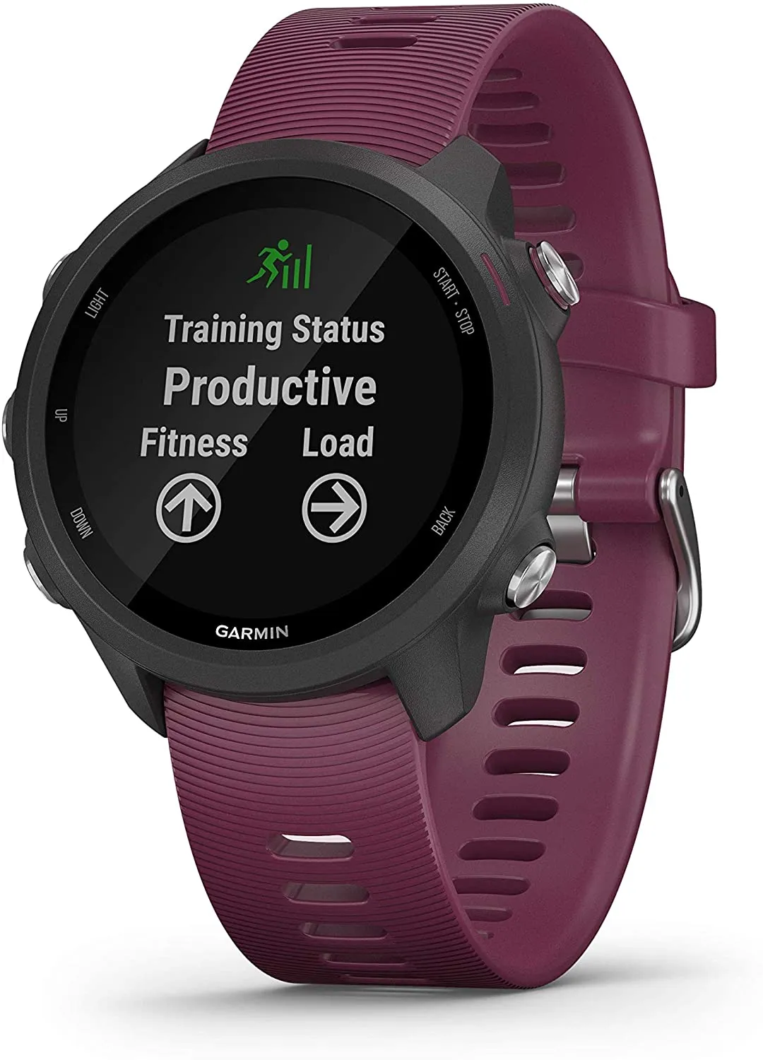 Garmin Forerunner 245 GPS Running Smartwatch (010-02120-01, Blue/Lime/White)