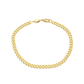 Gold Filled Cuban Chain Bracelet