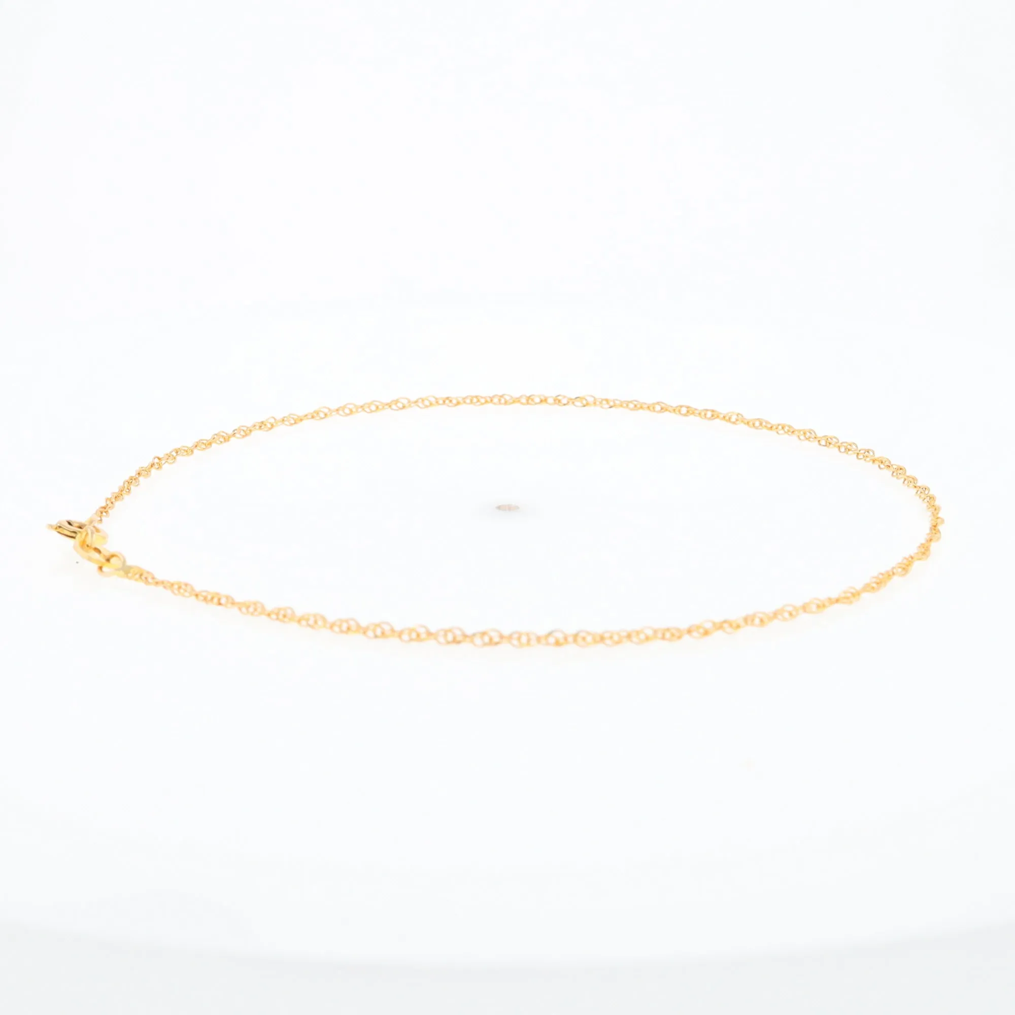 Gold Singapore Anklet