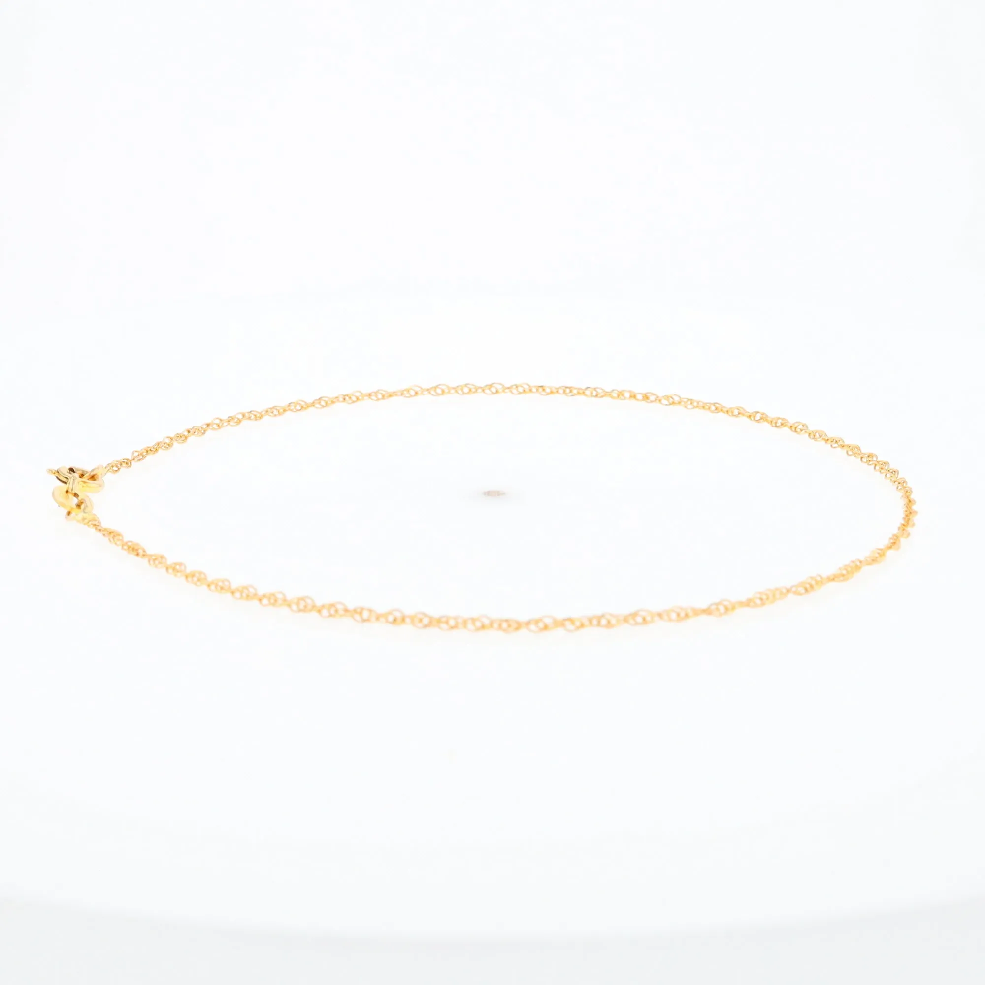 Gold Singapore Anklet