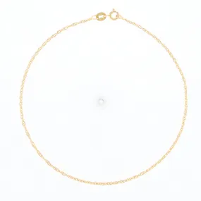 Gold Singapore Anklet