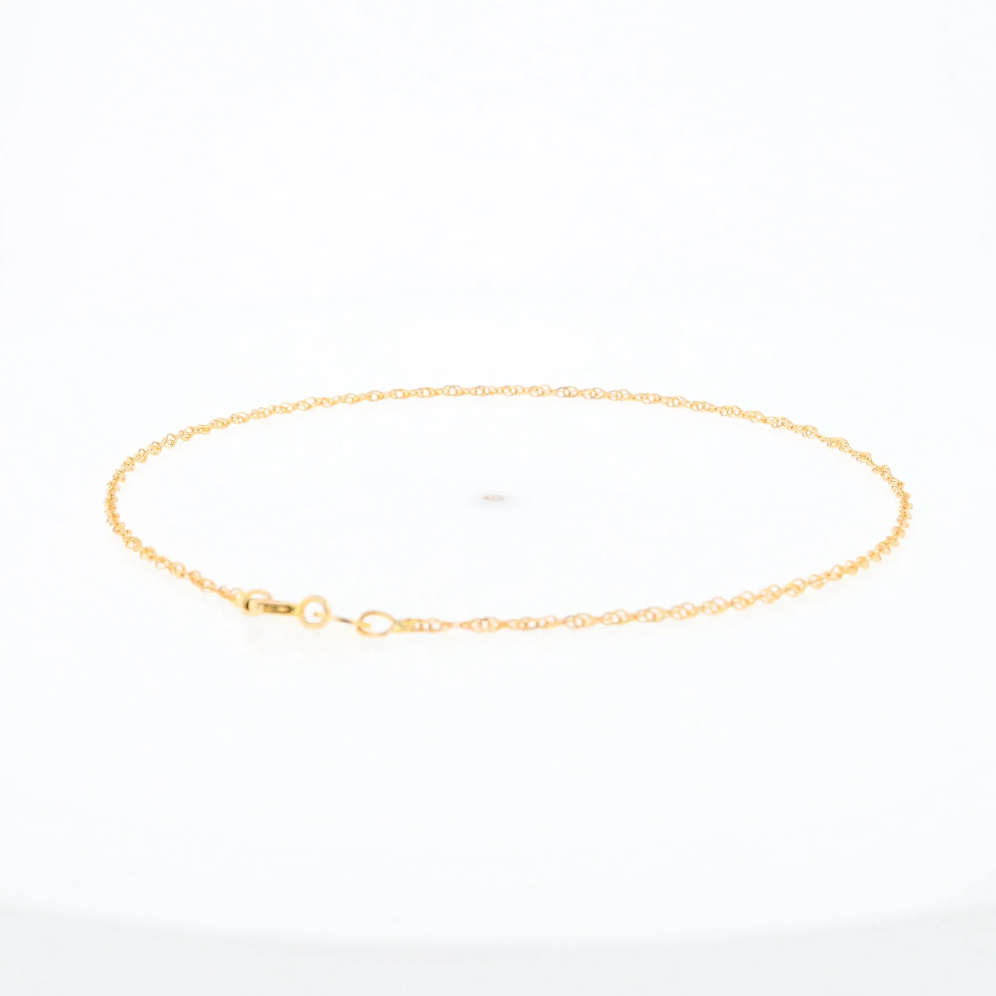 Gold Singapore Anklet