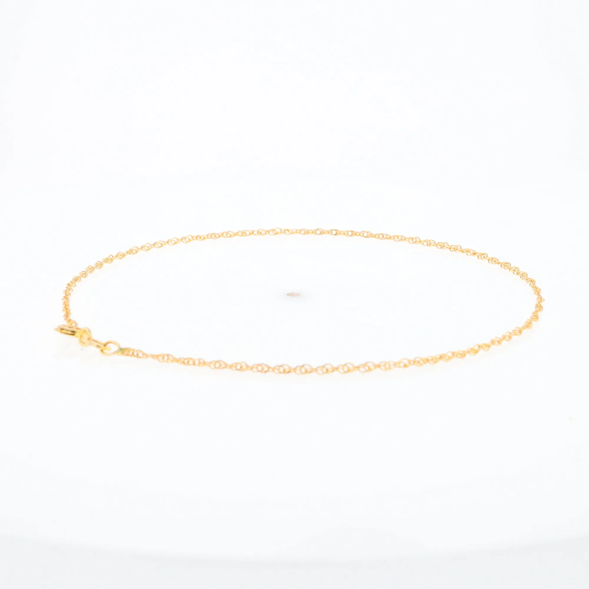 Gold Singapore Anklet