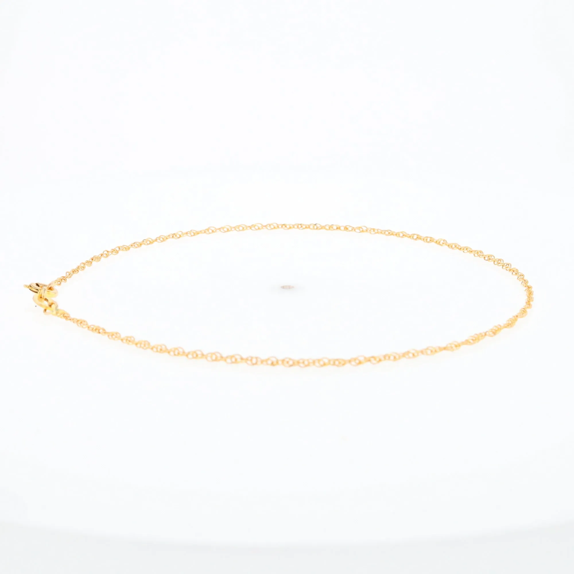 Gold Singapore Anklet