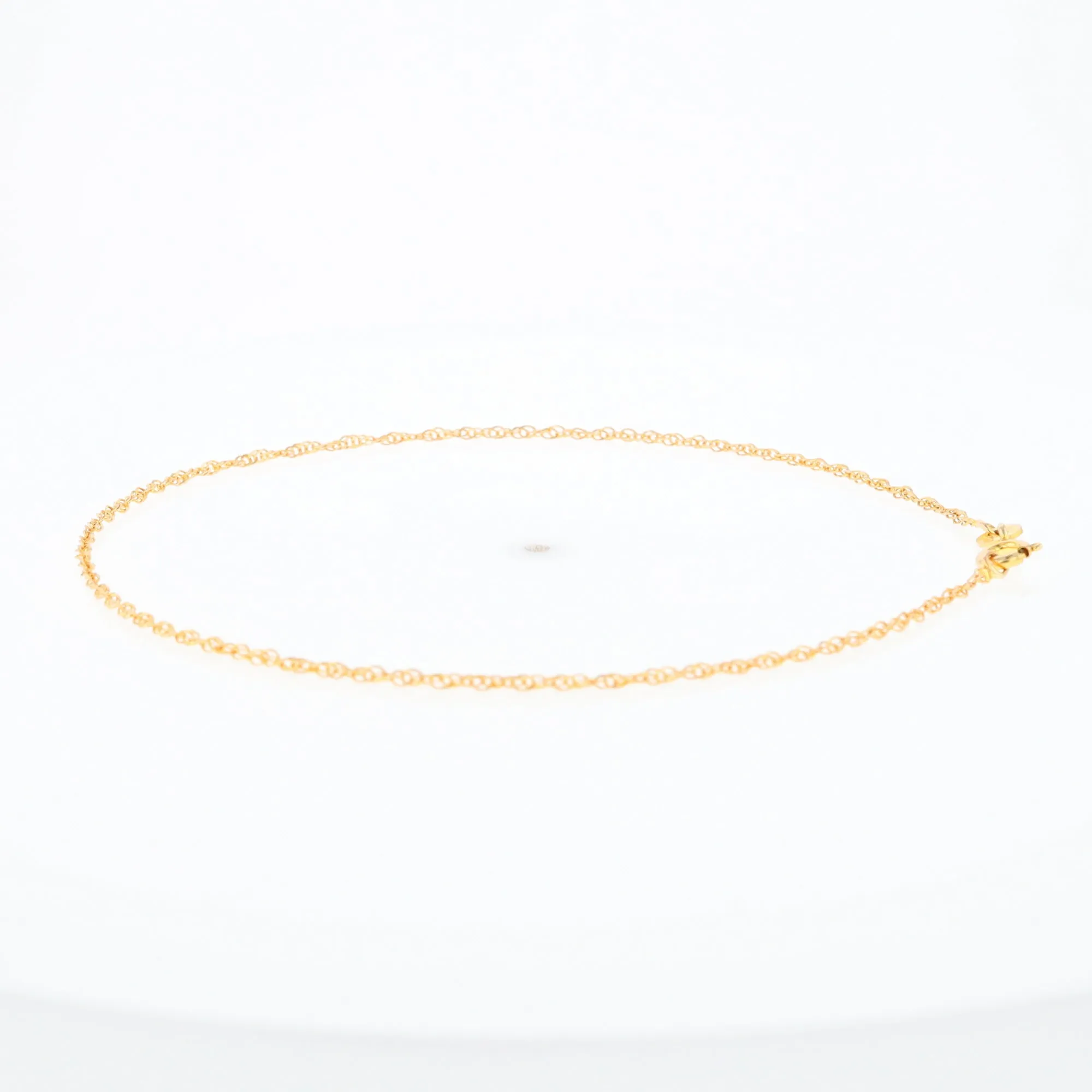 Gold Singapore Anklet