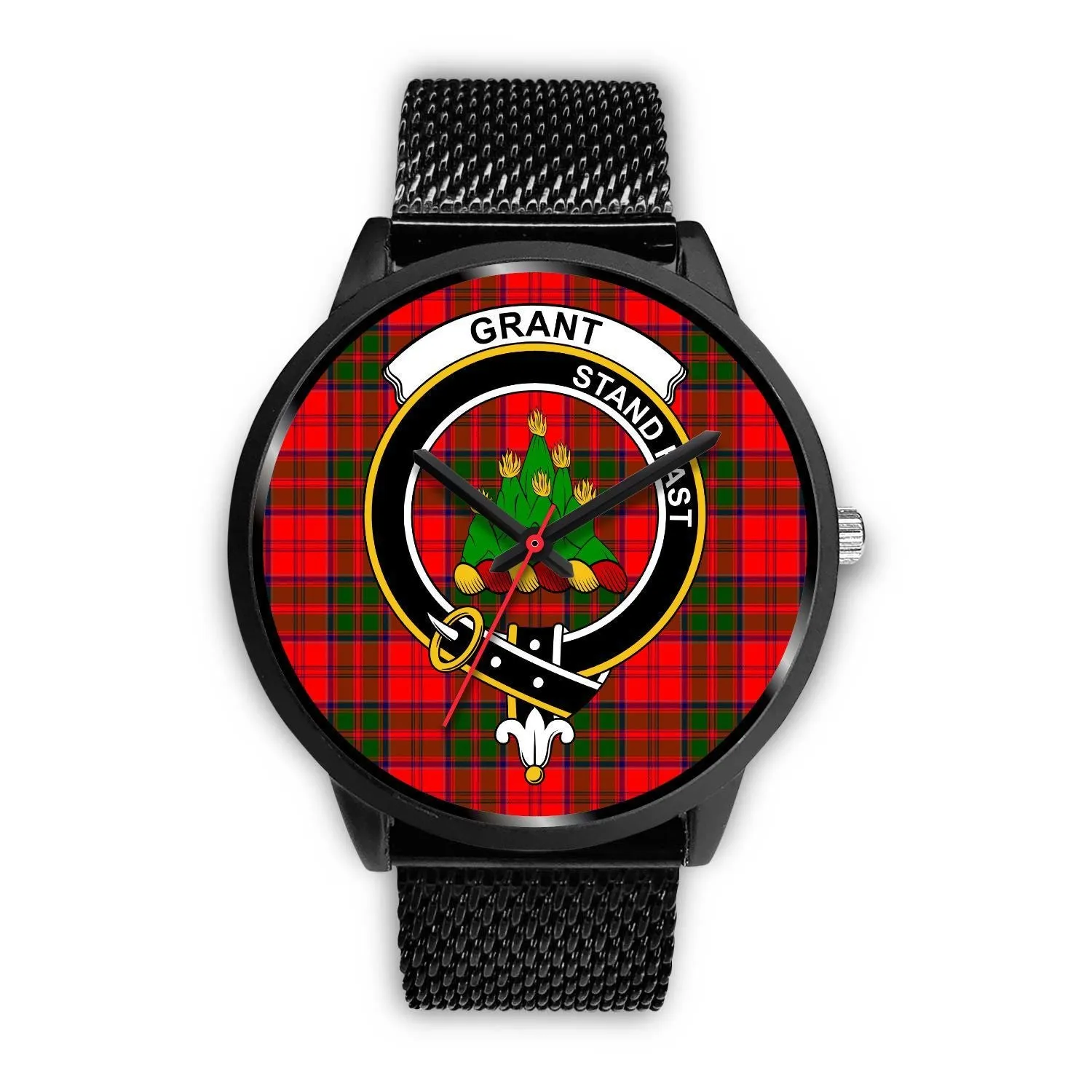 Grant Modern Clan Badge Tartan Black Watch