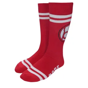 Green Lantern Red Lantern Rage Socks