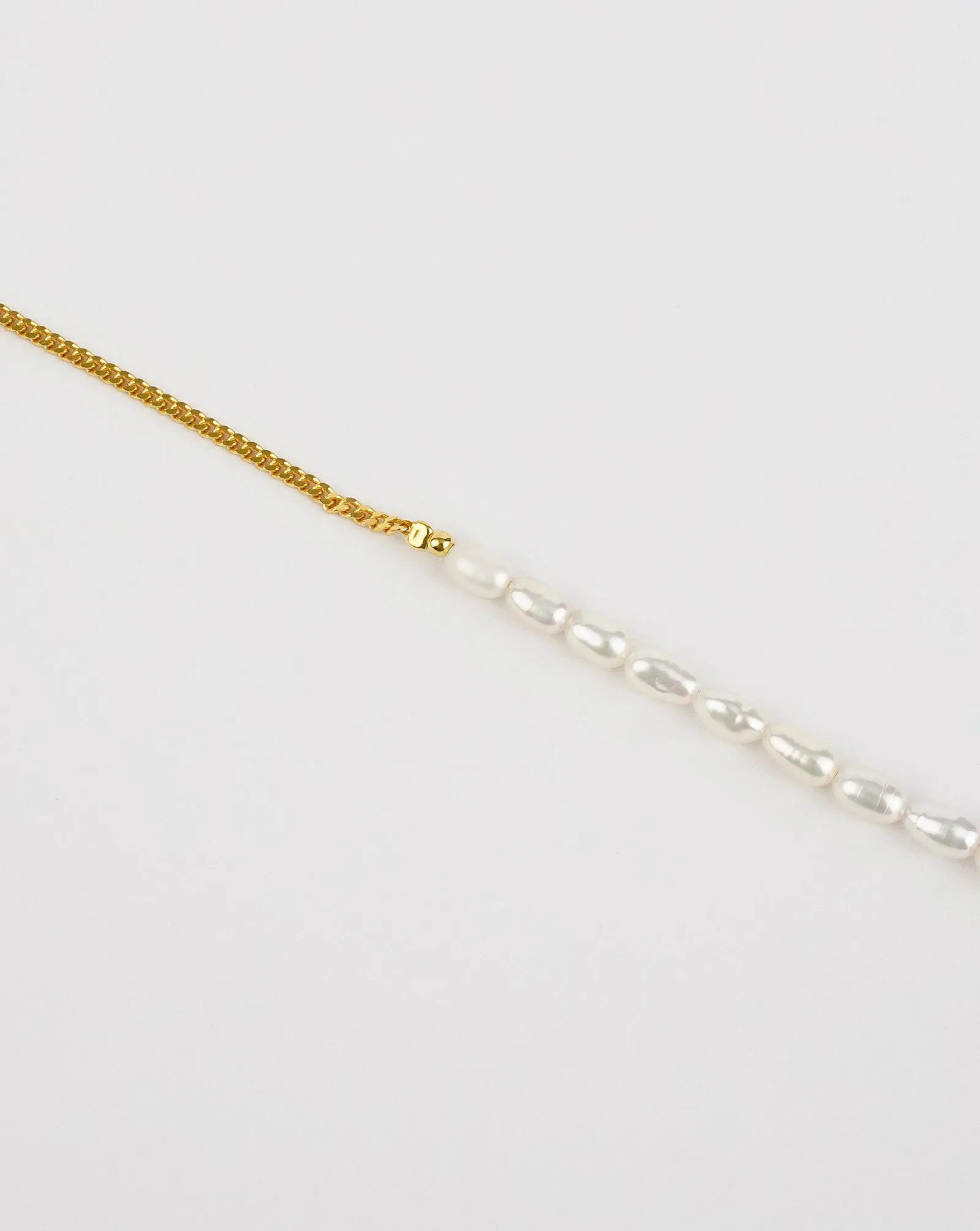 Half Chain Pearl Bracelet