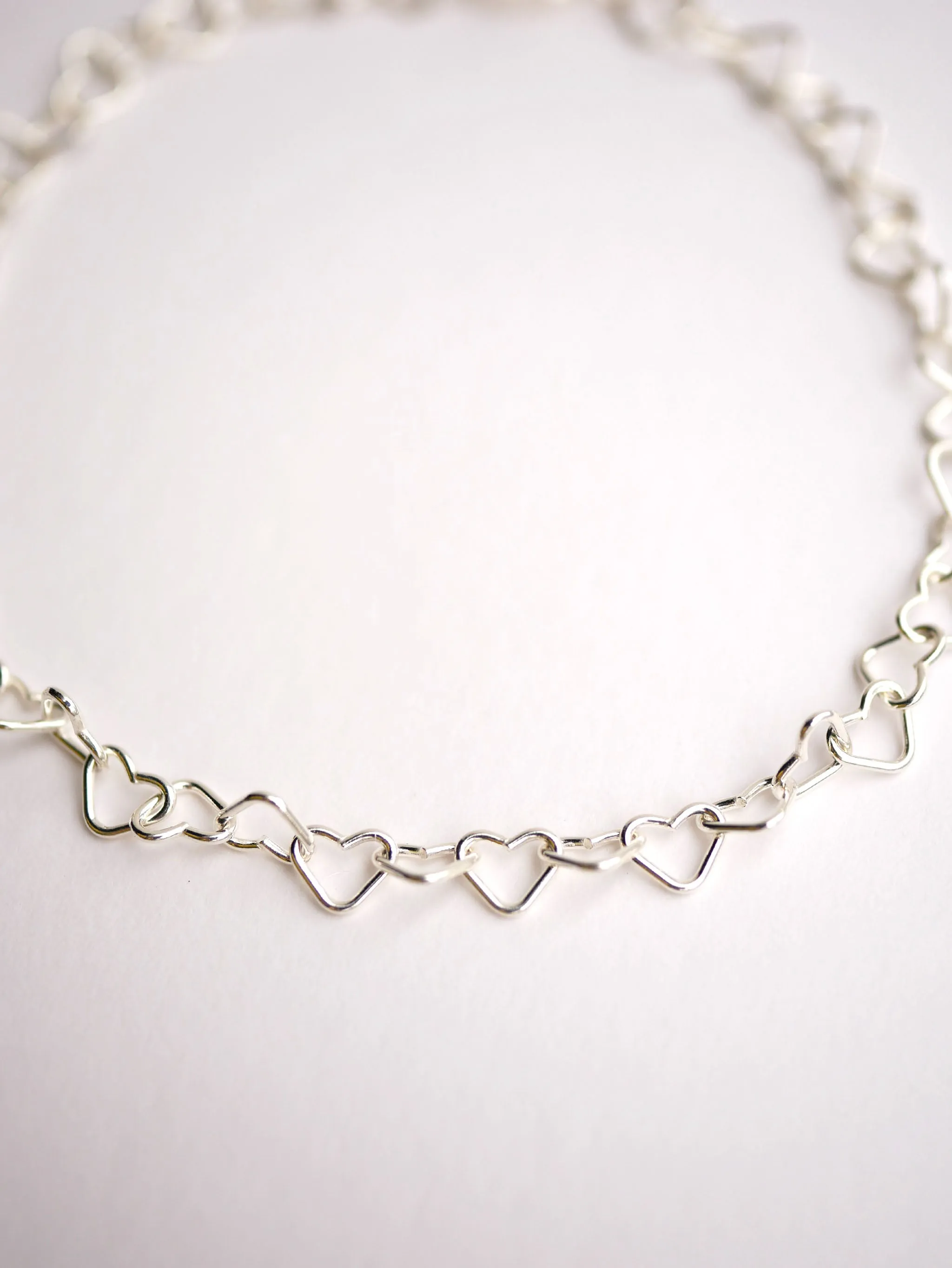 Heart Chain Bracelet