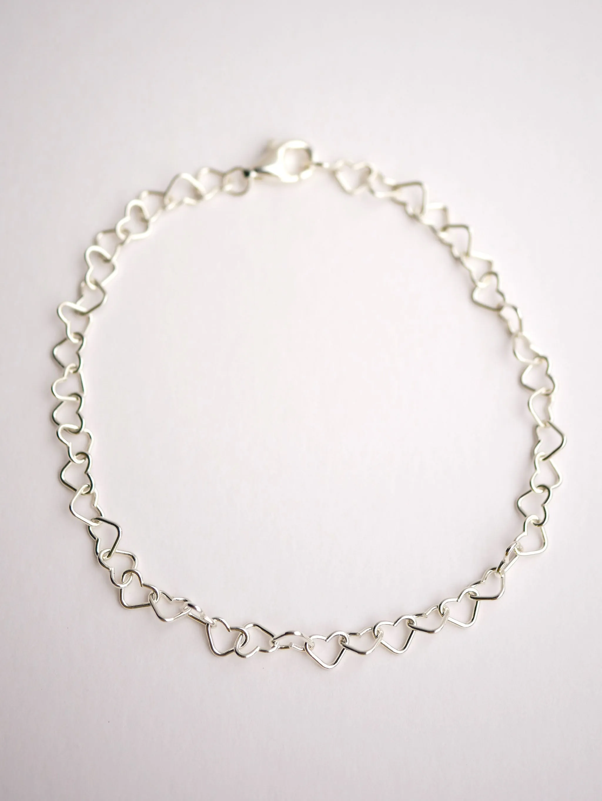 Heart Chain Bracelet