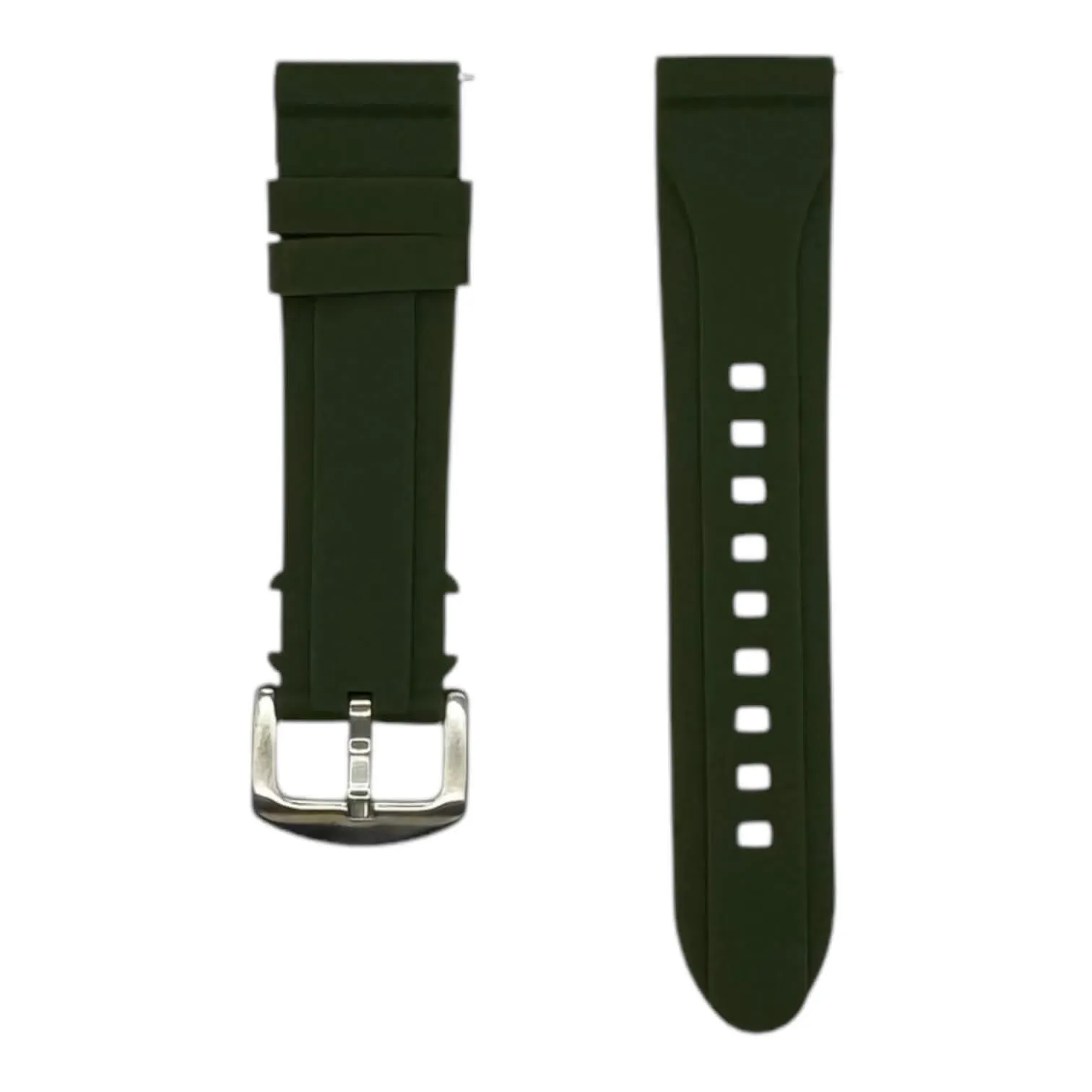 Heritage Elite Premium Silicone Watch Straps with the Oppo Watch 2 46mm