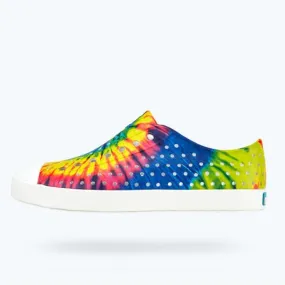 Jefferson Print (Shell White   Shell White   Neon Multi Tie Dye)