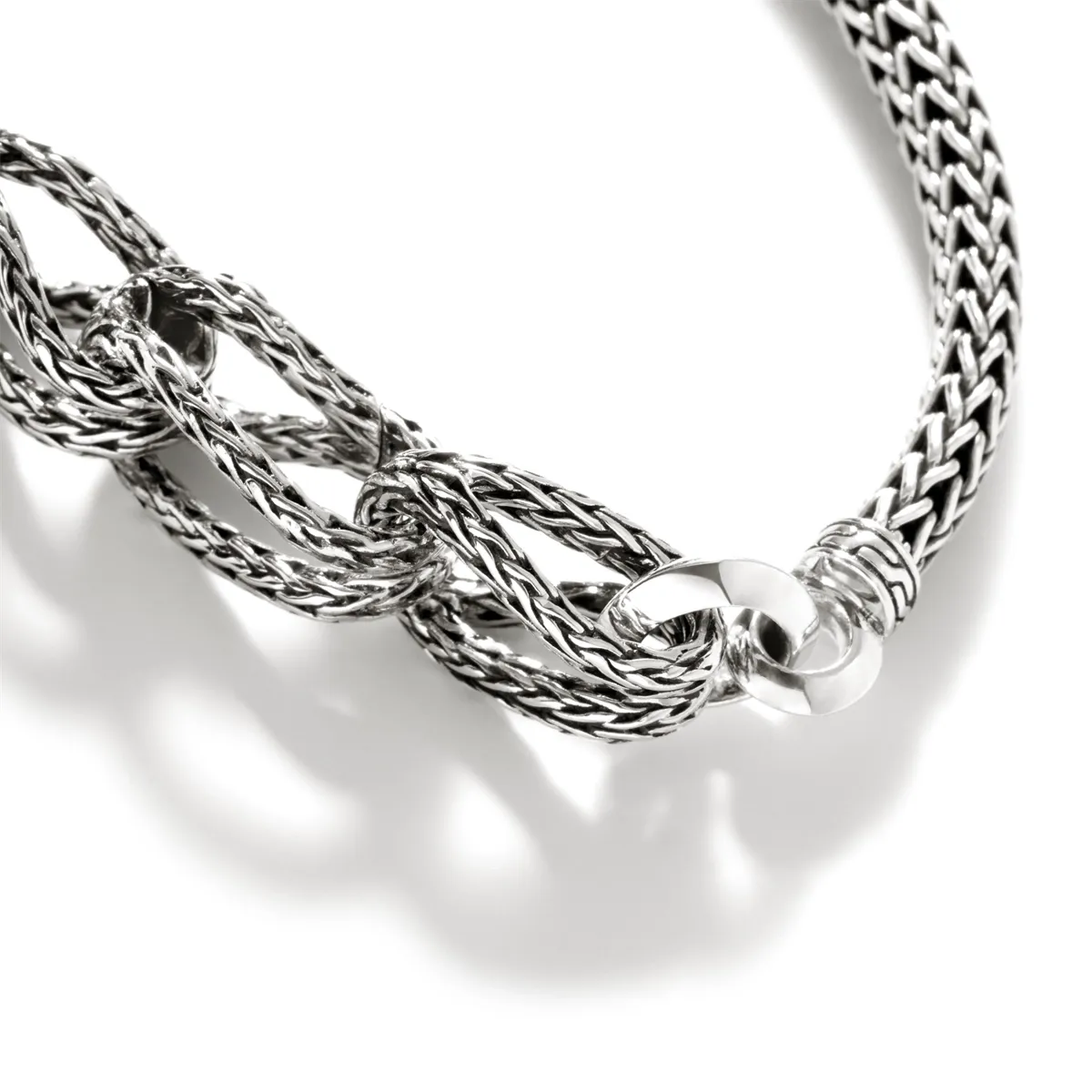 John Hardy Classic Chain Asli Silver 5mm Link Chain Bracelet