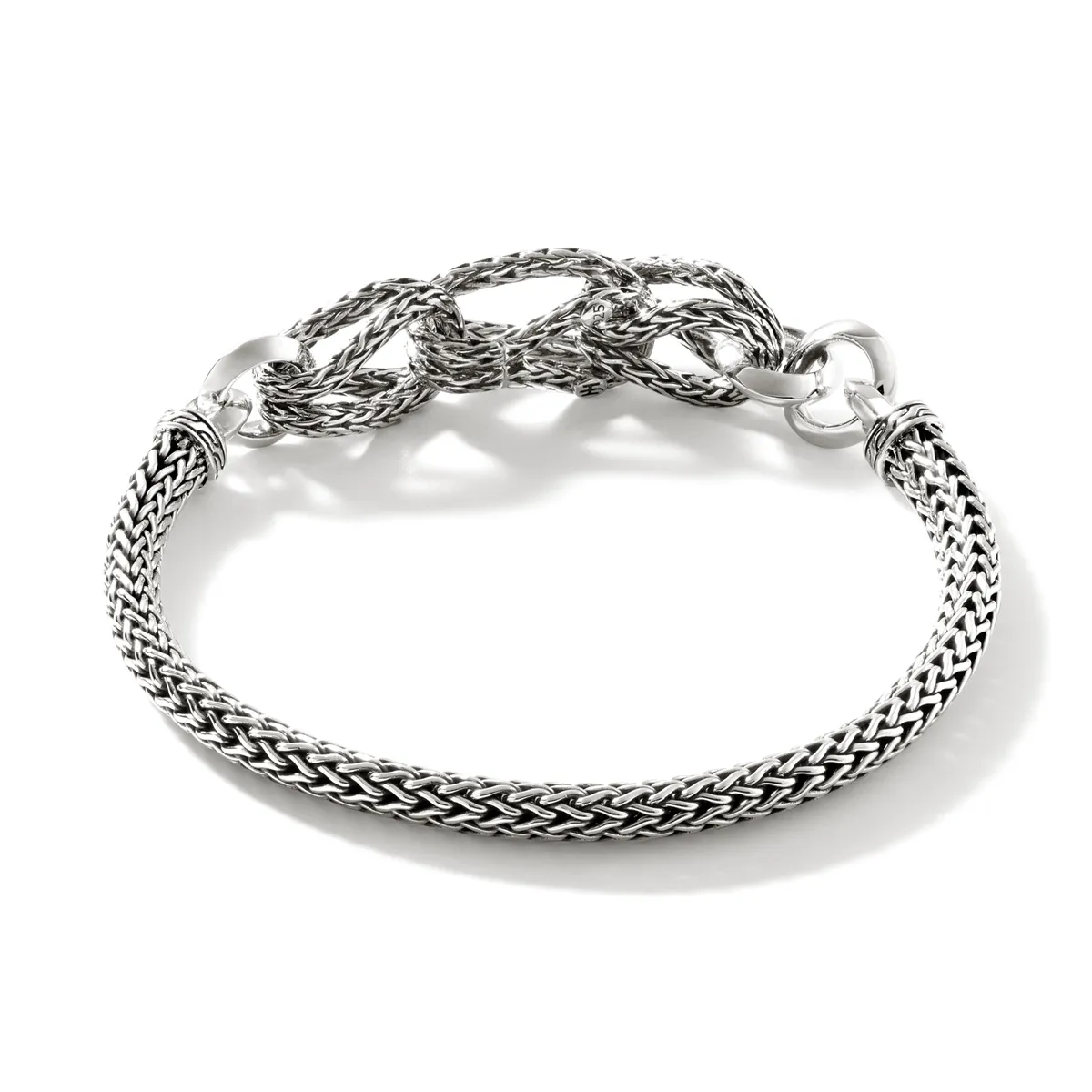 John Hardy Classic Chain Asli Silver 5mm Link Chain Bracelet