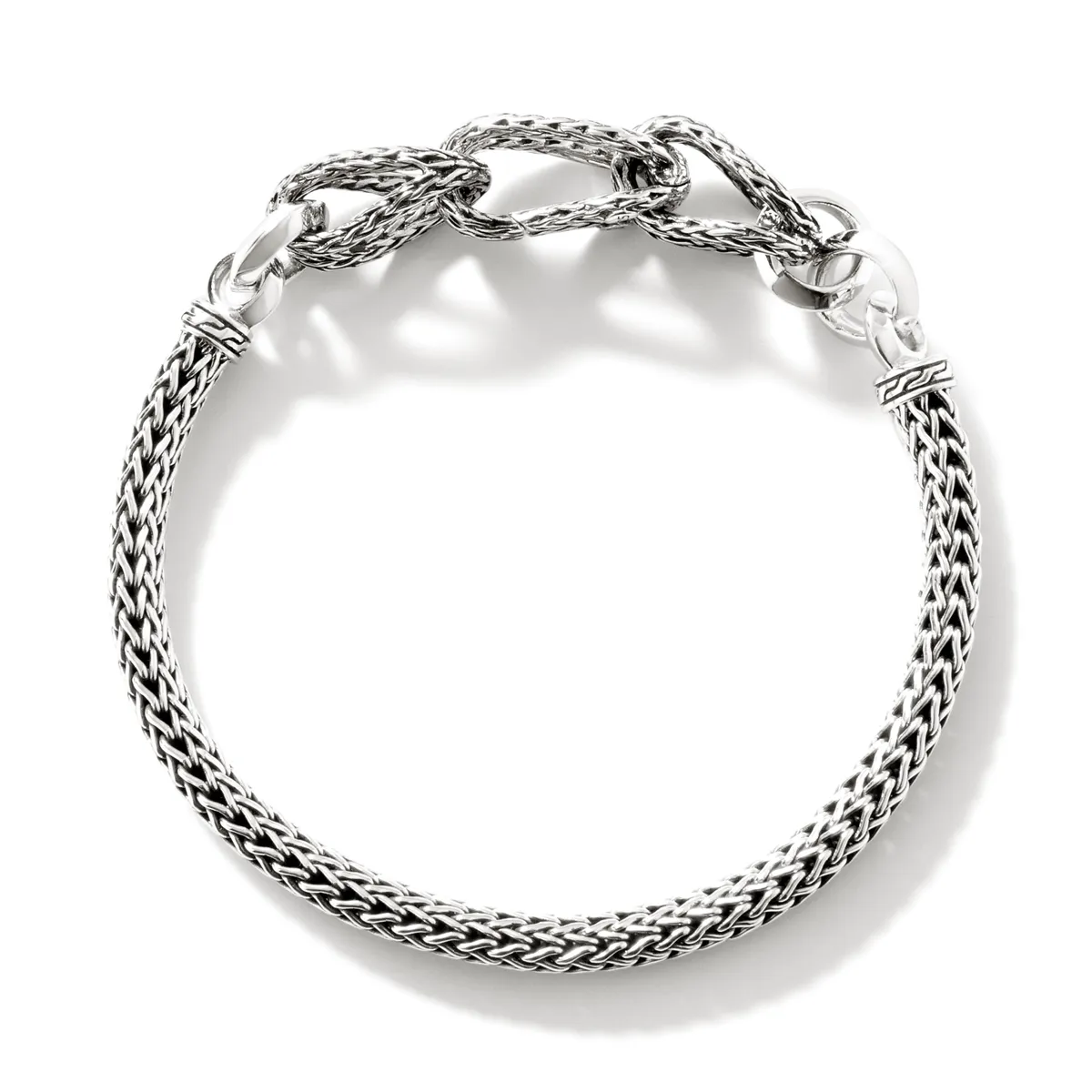 John Hardy Classic Chain Asli Silver 5mm Link Chain Bracelet