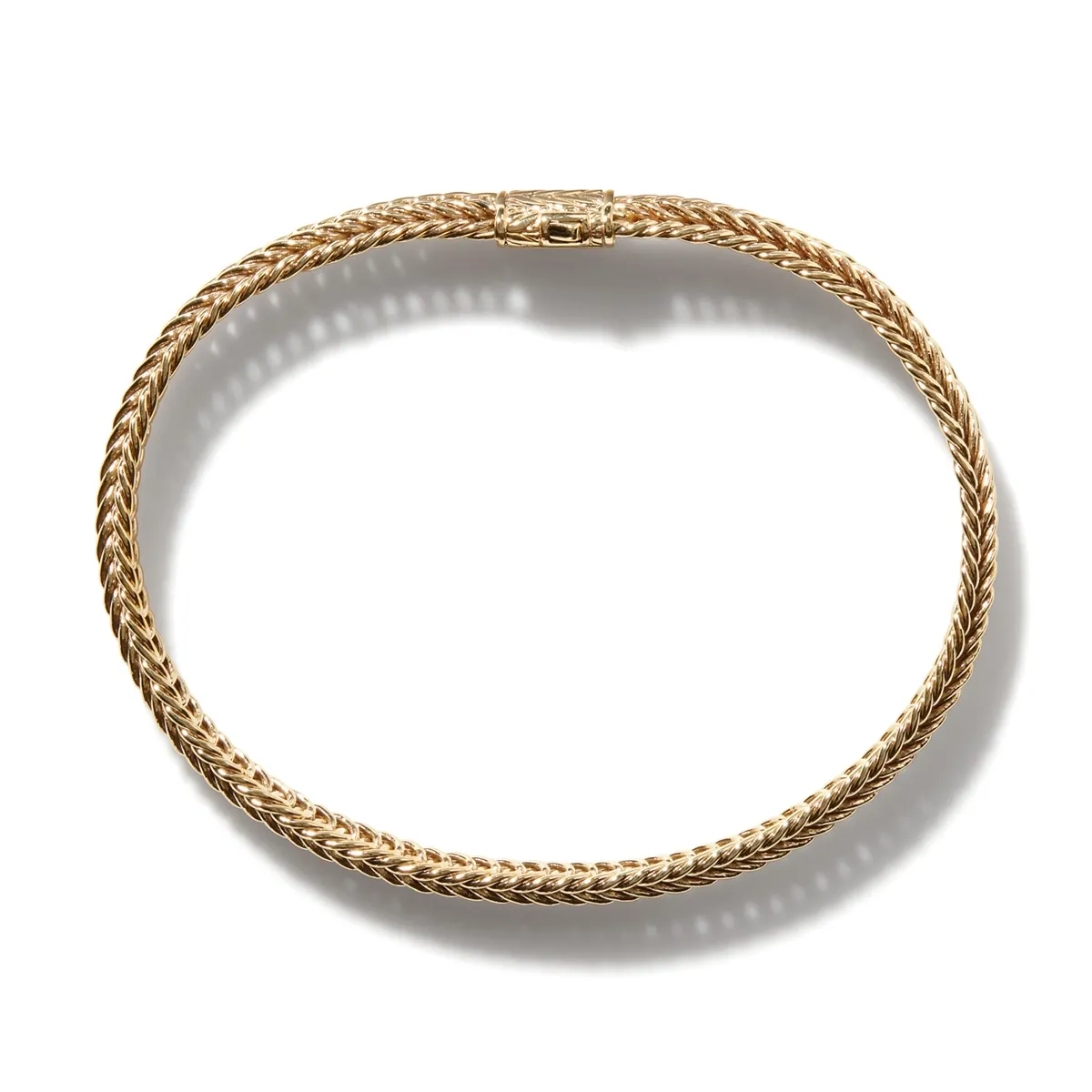 John Hardy Kami Classic Chain 14K Yellow Gold 6mm Chain Bracelet