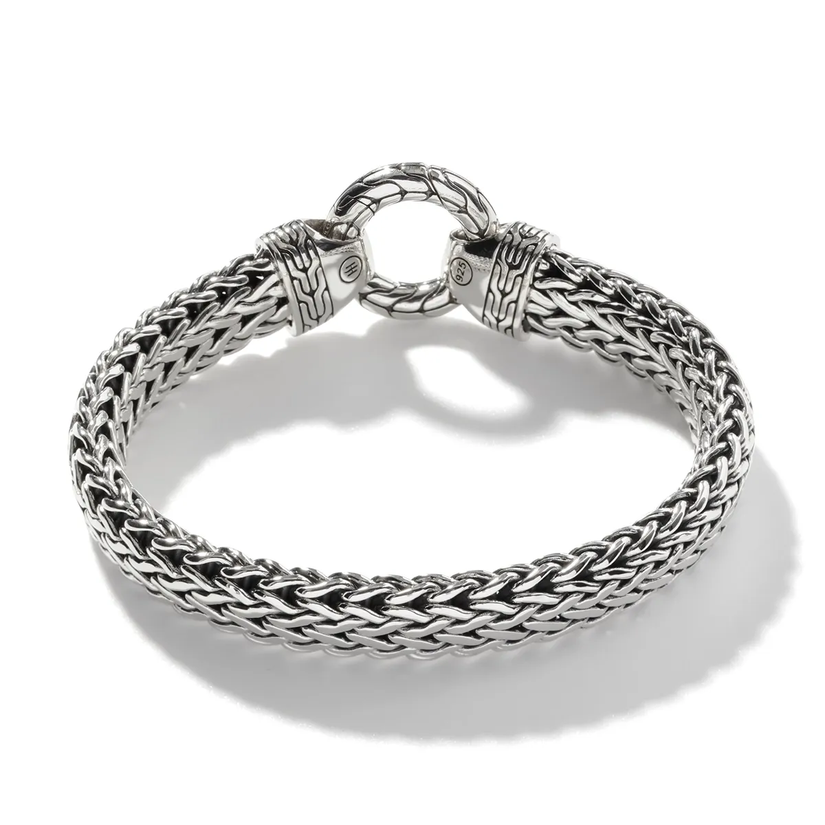 John Hardy Men's Classic Chain Sterling Silver Large Flat Chain Bracelet