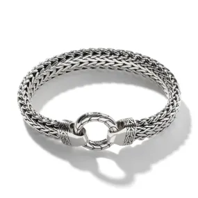 John Hardy Men's Classic Chain Sterling Silver Large Flat Chain Bracelet