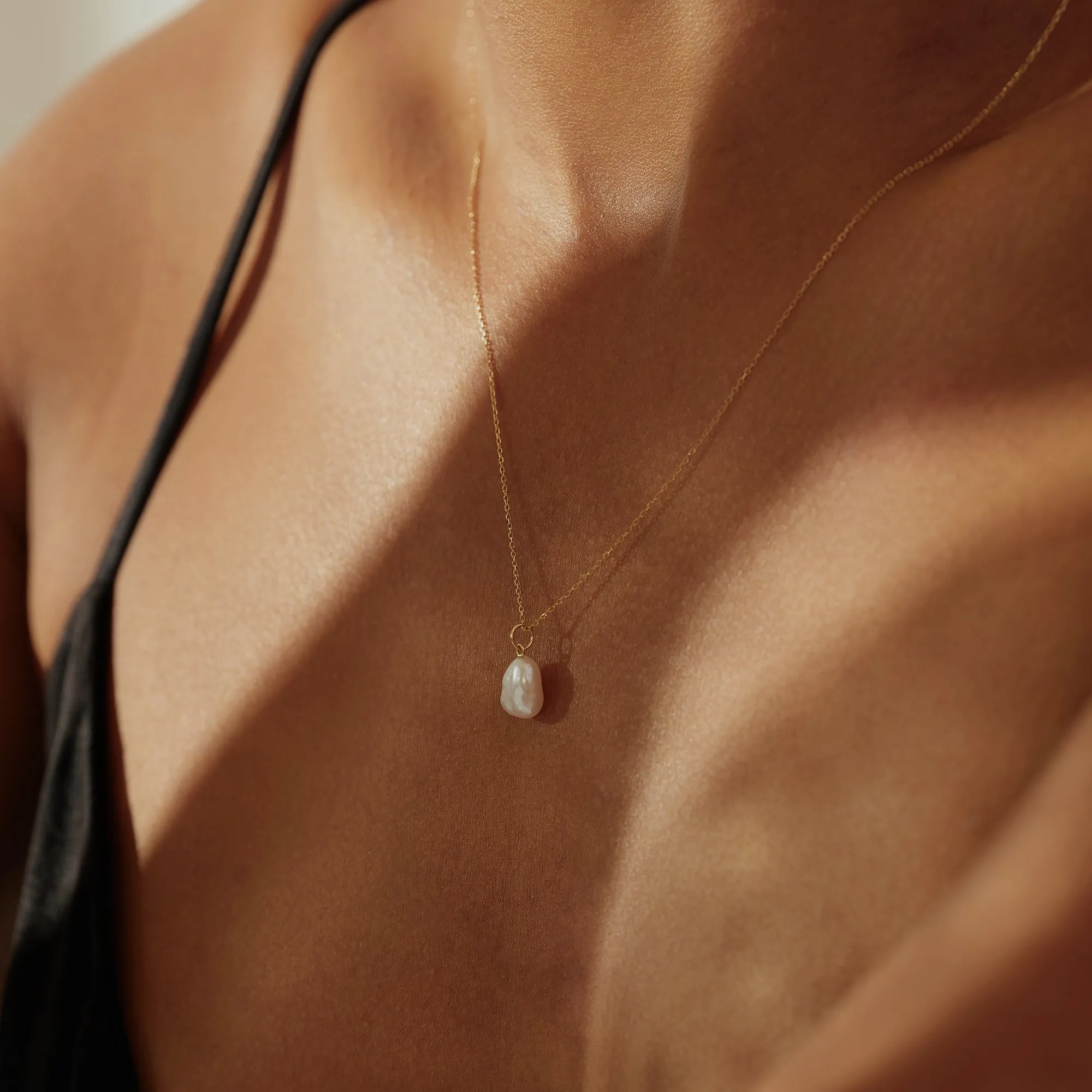 JULES |  Baroque Pearl Drop Charm