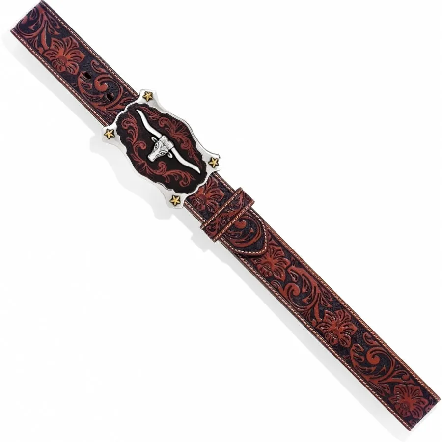 Justin C11193 Black C11194 Brown Classic Longhorn Belt FW20