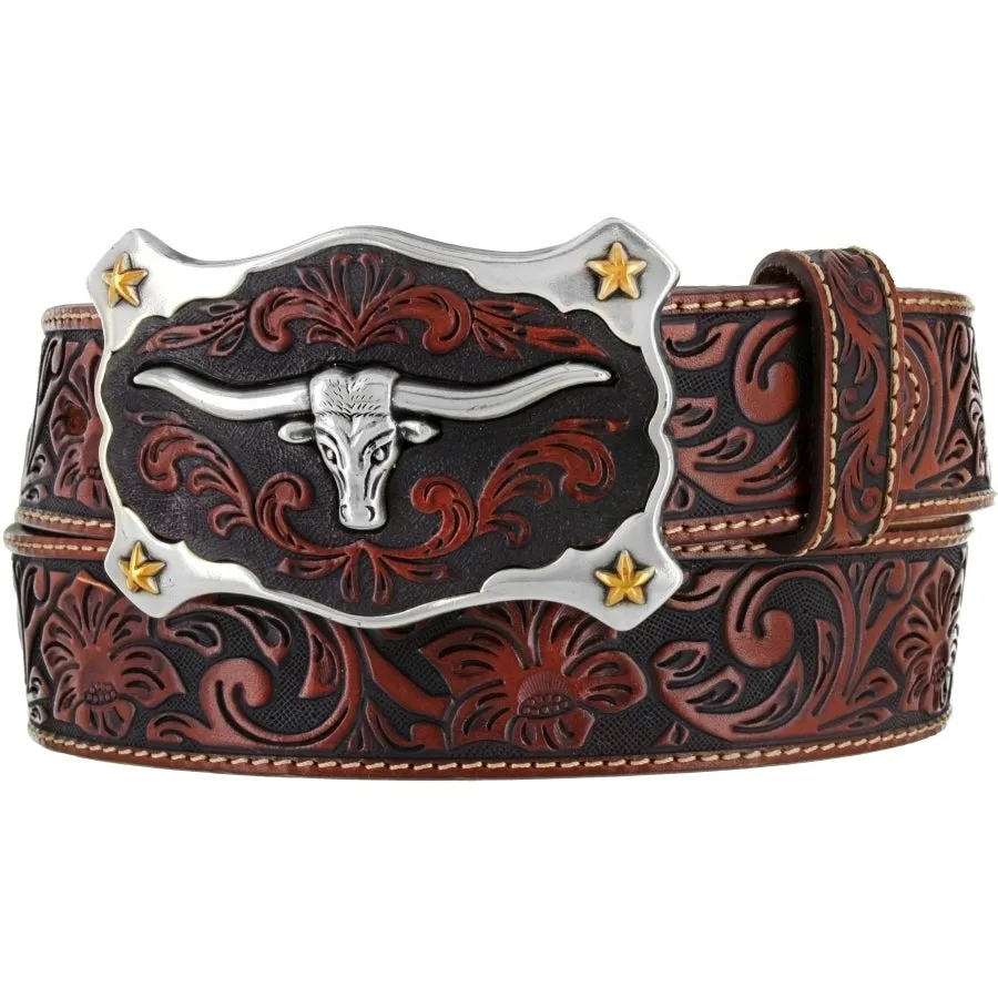 Justin C11193 Black C11194 Brown Classic Longhorn Belt FW20