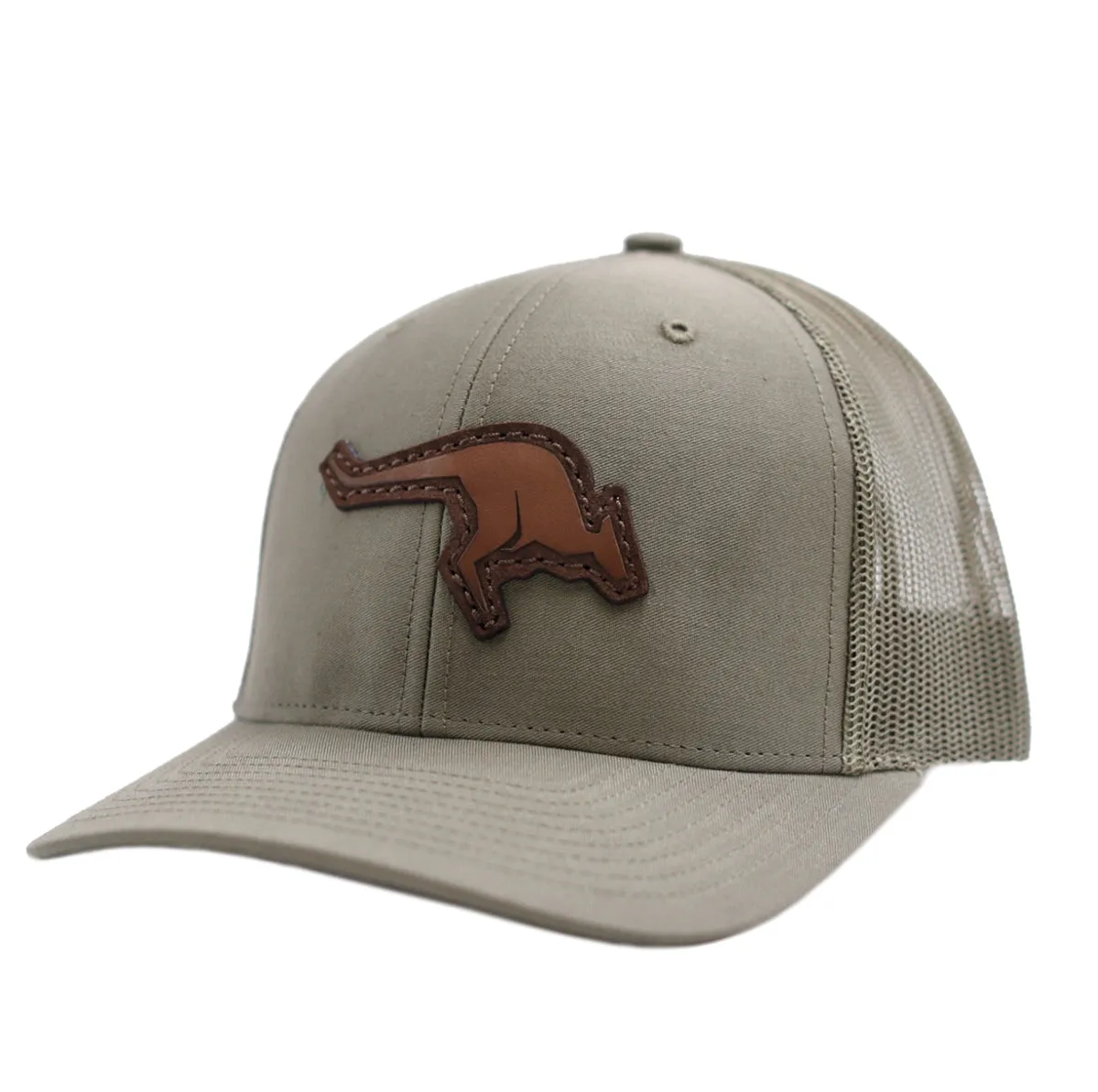 Kangaroo Leather Patch Hat