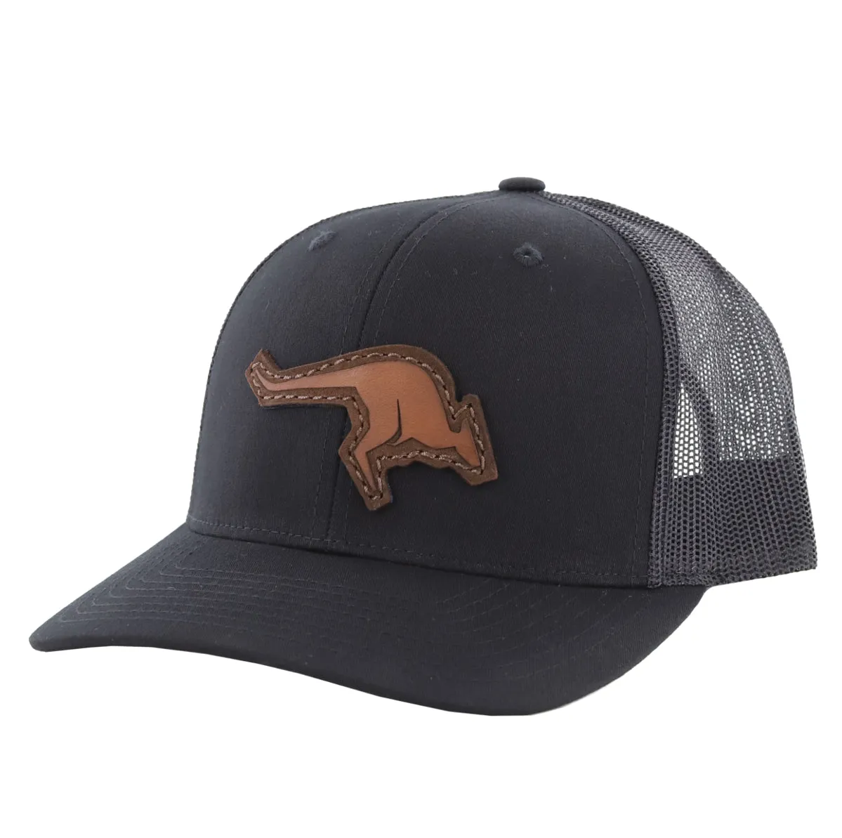 Kangaroo Leather Patch Hat